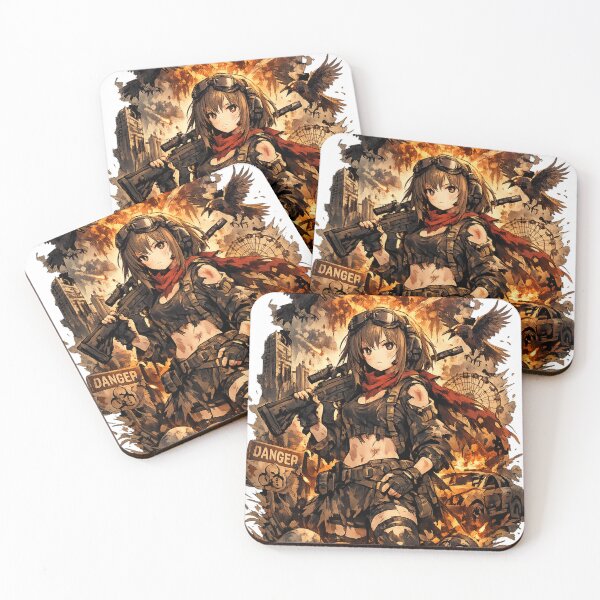 Item preview, Girl Post Apocalyptic designed and sold by bashhonkdesign.