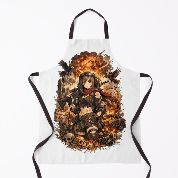 Item preview, Girl Post Apocalyptic designed and sold by bashhonkdesign.