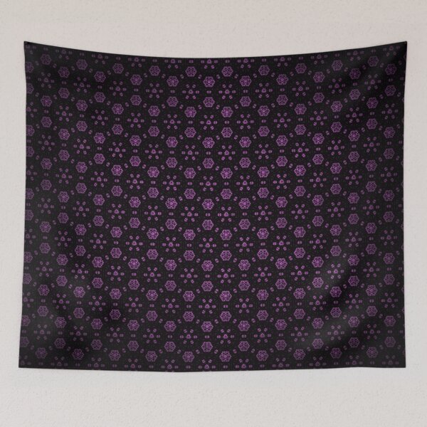 Item preview, Purple Floral Pattern Design designed and sold by IntelliMindDesigns.
