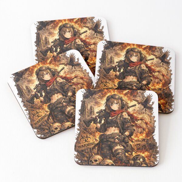 Item preview, Cute Post-Apocalyptic Girl designed and sold by bashhonkdesign.