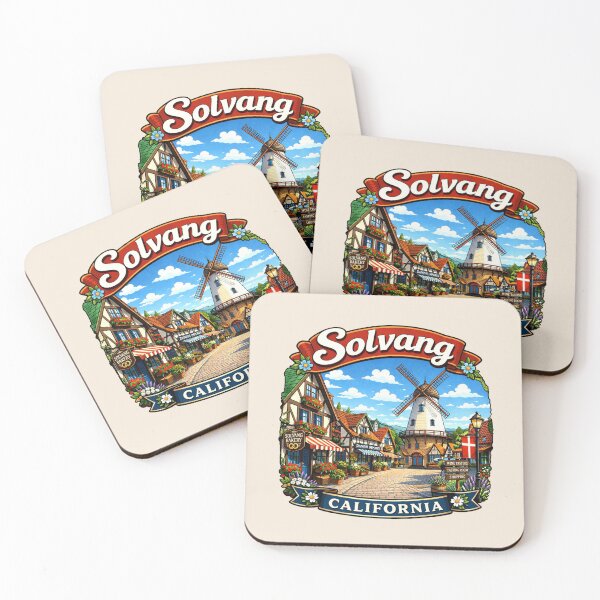 Item preview, Solvang, California - Danish Village with Windmill designed and sold by Myra365Art.