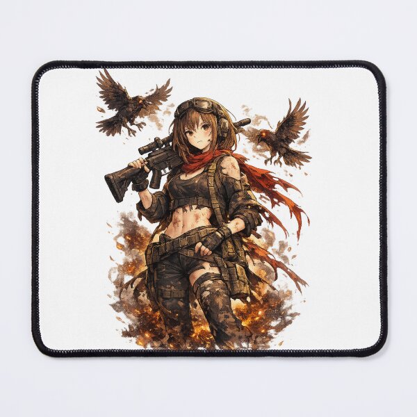 Item preview, Kawaii Post-Apocalyptic Girl designed and sold by bashhonkdesign.
