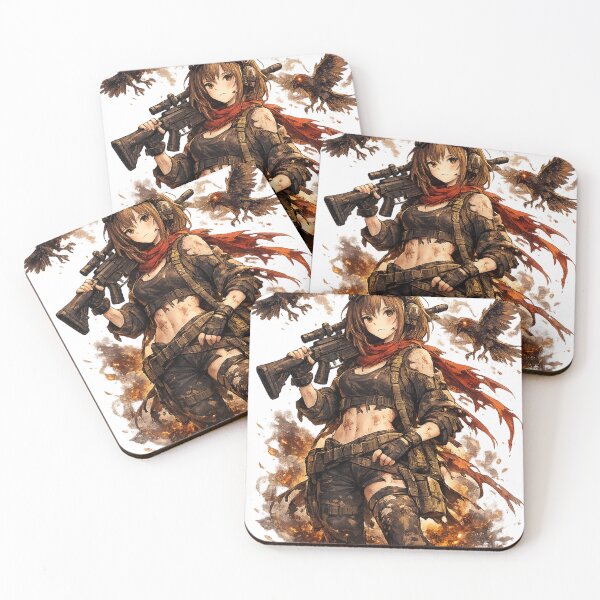 Item preview, Kawaii Post-Apocalyptic Girl designed and sold by bashhonkdesign.