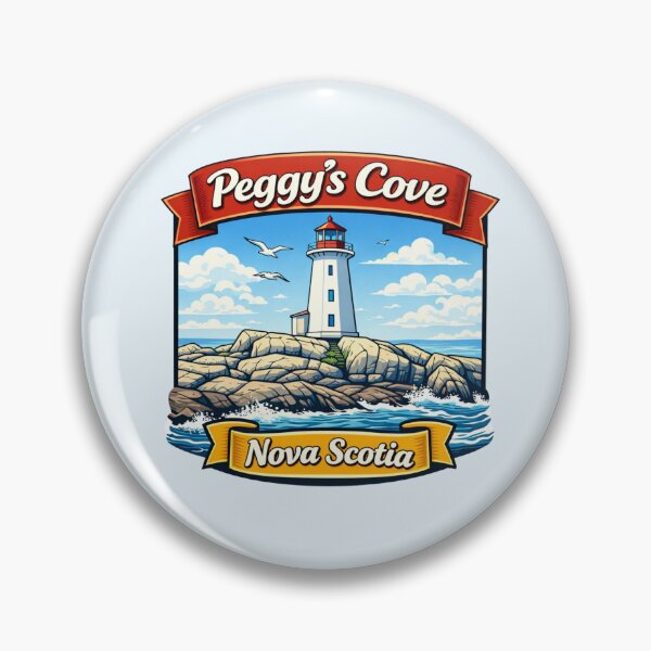 Item preview, Peggy's Cove, Nova Scotia - Lighthouse Coastal Scene designed and sold by Myra365Art.