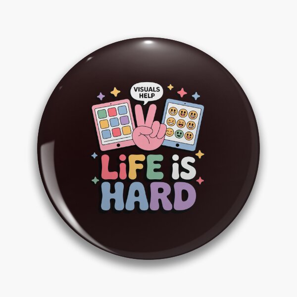 Item preview, Life Is Hard Visuals Help Therapist Applied Behavior designed and sold by WILI-YAWILI.