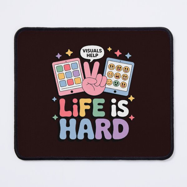 Item preview, Life Is Hard Visuals Help Therapist Applied Behavior designed and sold by WILI-YAWILI.