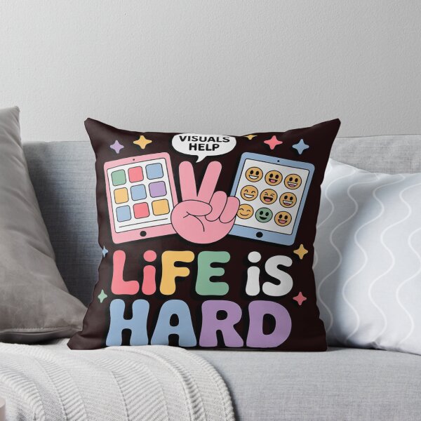 Item preview, Life Is Hard Visuals Help Therapist Applied Behavior designed and sold by WILI-YAWILI.