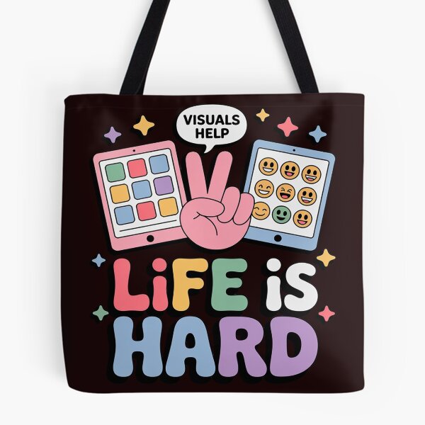 Item preview, Life Is Hard Visuals Help Therapist Applied Behavior designed and sold by WILI-YAWILI.