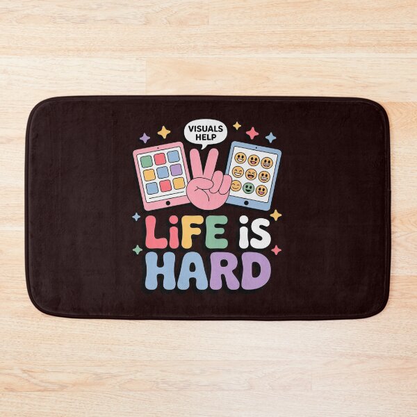 Item preview, Life Is Hard Visuals Help Therapist Applied Behavior designed and sold by WILI-YAWILI.