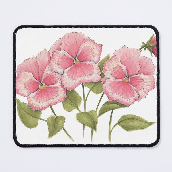 Item preview, Pink Pansy Flowers designed and sold by NaughtyFlorals.