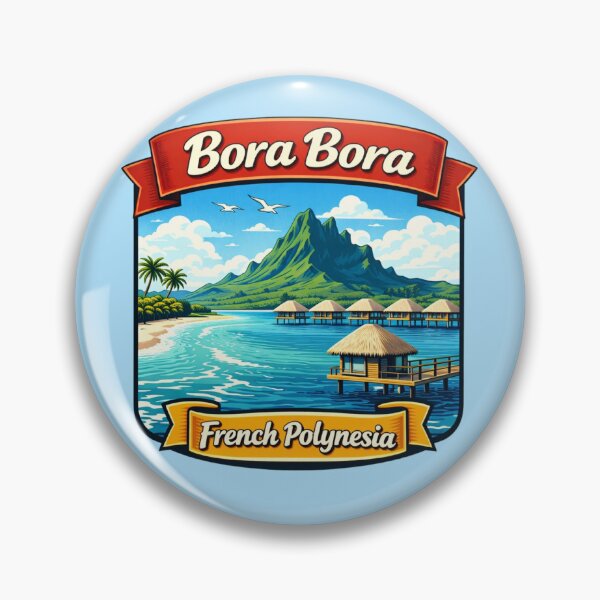 Item preview, Bora Bora, French Polynesia - Tropical Lagoon designed and sold by Myra365Art.