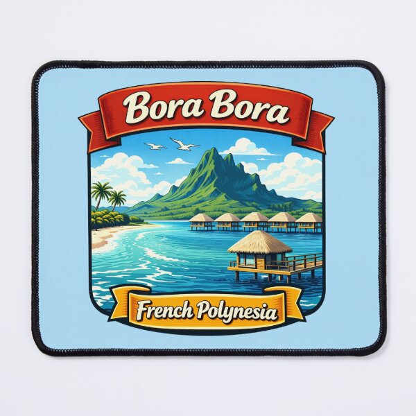 Item preview, Bora Bora, French Polynesia - Tropical Lagoon designed and sold by Myra365Art.