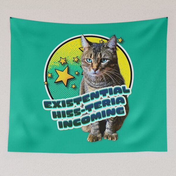 Item preview, Tabby Cat Hissteria Sarcasm designed and sold by pulse_retail.