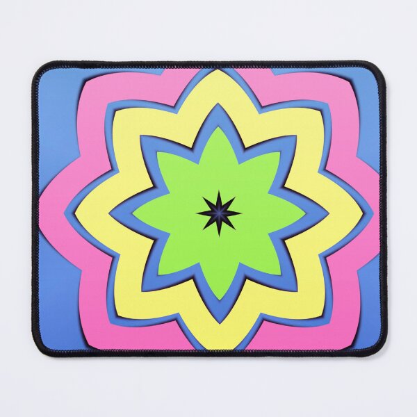 Item preview, Colorful Starburst Pattern Design designed and sold by IntelliMindDesigns.