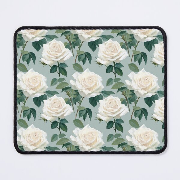 Item preview, White Roses - pretty spring pattern designed and sold by EliteShadow.