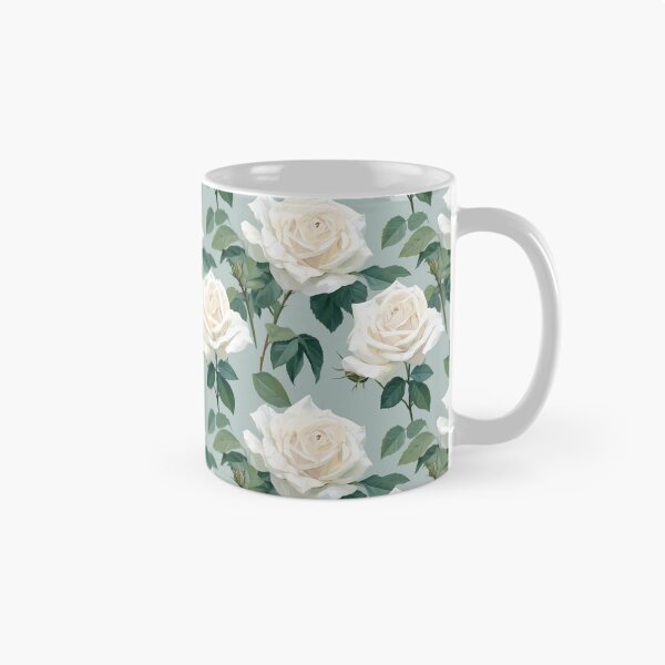 Item preview, White Roses - pretty spring pattern designed and sold by EliteShadow.