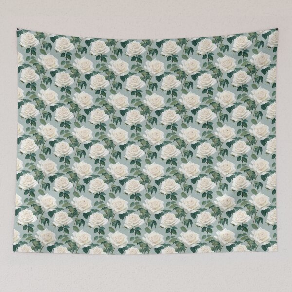 Item preview, White Roses - pretty spring pattern designed and sold by EliteShadow.