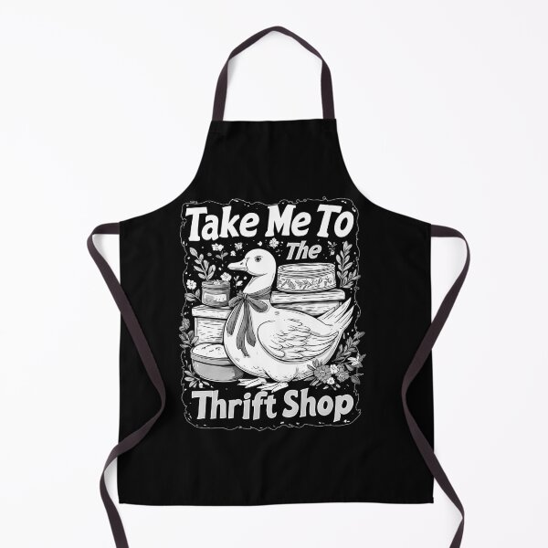Item preview, Take Me To The Thrift Shop Blue Bow Tie Goose Vintage Tins Floral Retro designed and sold by graphixpolash.