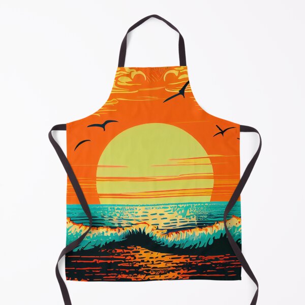 Item preview, Neon Beach Sunset - Rio de Janeiro Pop Art Style designed and sold by edstorebeaches.