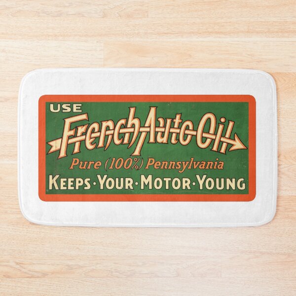 Item preview, Vintage French Auto Oil - Keeps Your Motor Young designed and sold by QuayTradingCo.