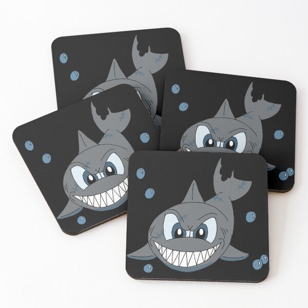Item preview, Mean Deep Ocean Smiling Beach Shark designed and sold by CozyCritters8.