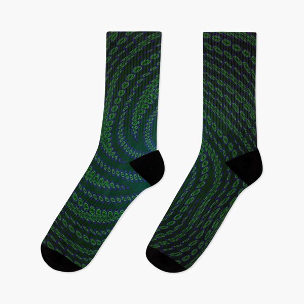 Item preview, Green Spiral Pattern Design designed and sold by IntelliMindDesigns.