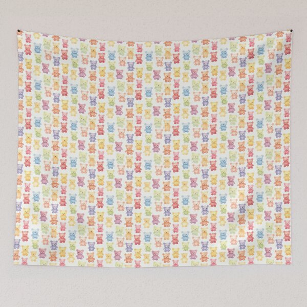 Item preview, Gummy Bears - cute teddy bears pattern designed and sold by EliteShadow.