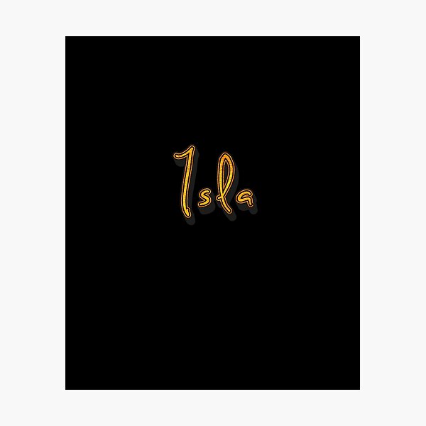 Item preview, Isla Personalized Name - Cool & Funny Custom Gift for Women and Girls designed and sold by Oussinc.
