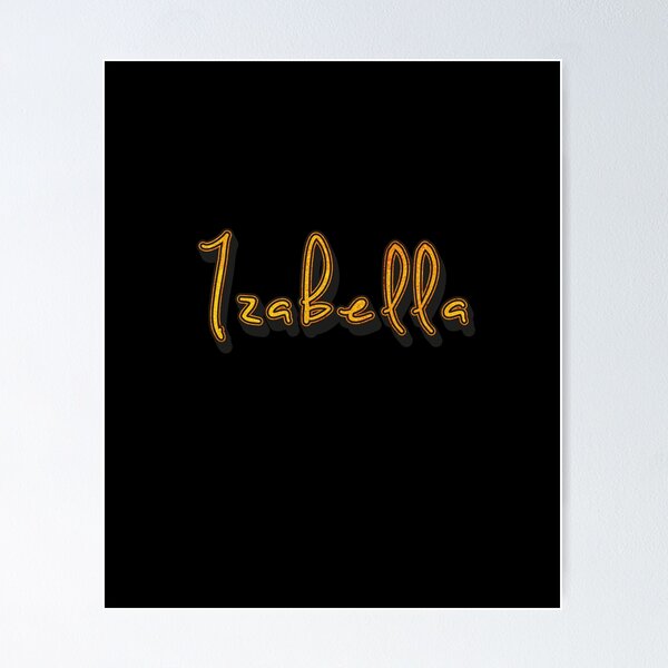 Item preview, Izabella Personalized Name - Cool & Funny Custom Gift for Women and Girls designed and sold by Oussinc.