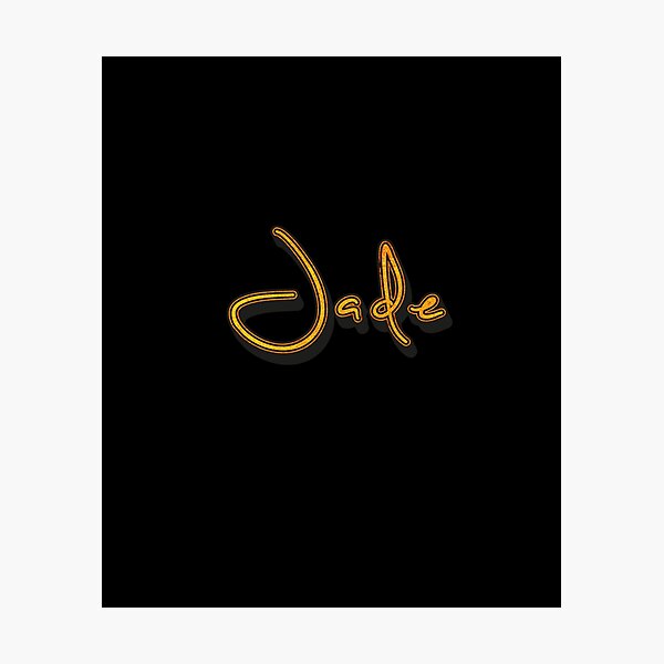 Item preview, Jade Personalized Name - Cool & Funny Custom Gift for Women and Girls designed and sold by Oussinc.