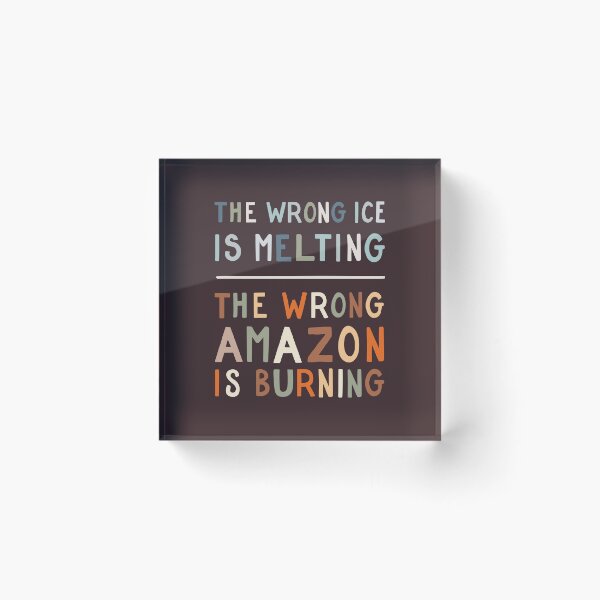 Item preview, The wrong ICE is melting designed and sold by cabinsupplyco.