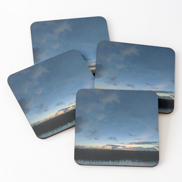 Item preview, “Silent Sunset Reflections Under a Peaceful Sky” designed and sold by BlackLine06.