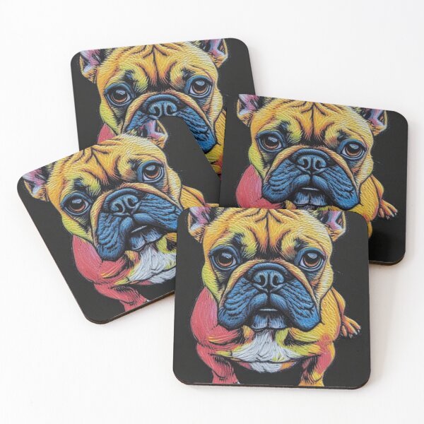 Item preview, French Bulldog Colour Style designed and sold by socialarmour.