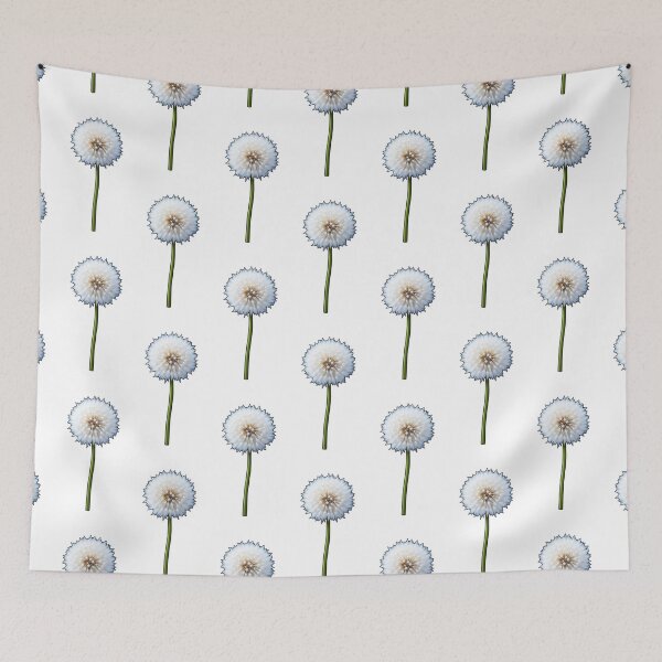 Item preview, Fluffy White Dandelion Seed Head designed and sold by Fikuall.