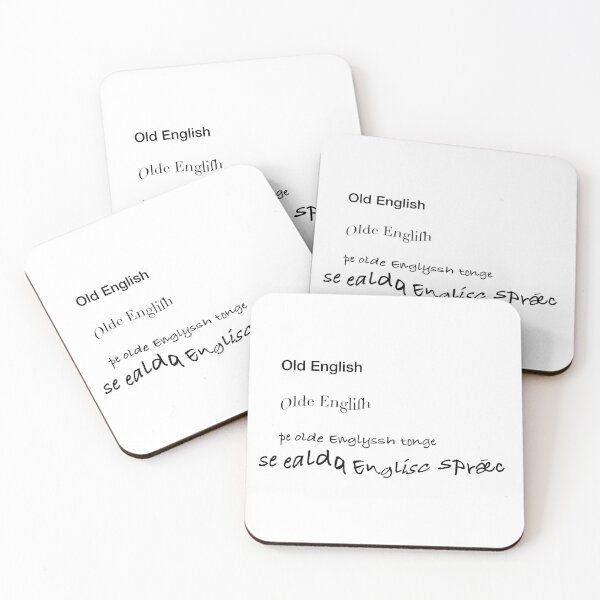Item preview, Old English – English Major Humor designed and sold by The Prose Atelier.