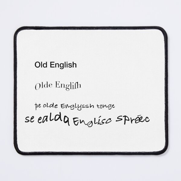 Item preview, Old English – English Major Humor designed and sold by The Prose Atelier.