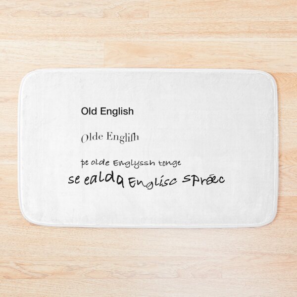 Item preview, Old English – English Major Humor designed and sold by The Prose Atelier.