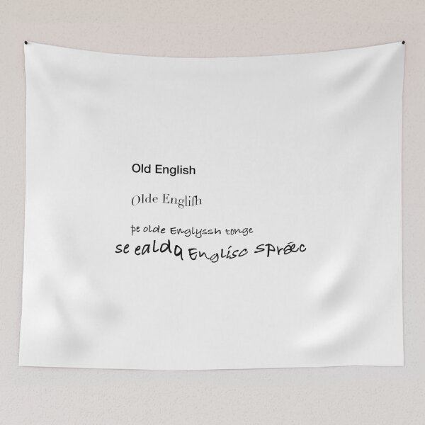 Item preview, Old English – English Major Humor designed and sold by The Prose Atelier.