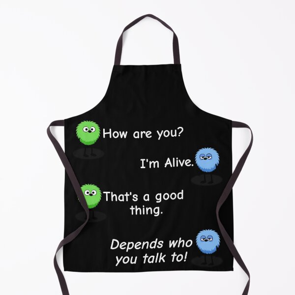 Item preview, Depends Who You Talk To – Funny Conversation Cartoon T-Shirt designed and sold by TheThinglings.
