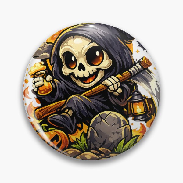 Item preview, Skull Cartoon Picture art designed and sold by jedta-shop.