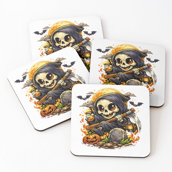Item preview, Skull Cartoon Picture art designed and sold by jedta-shop.