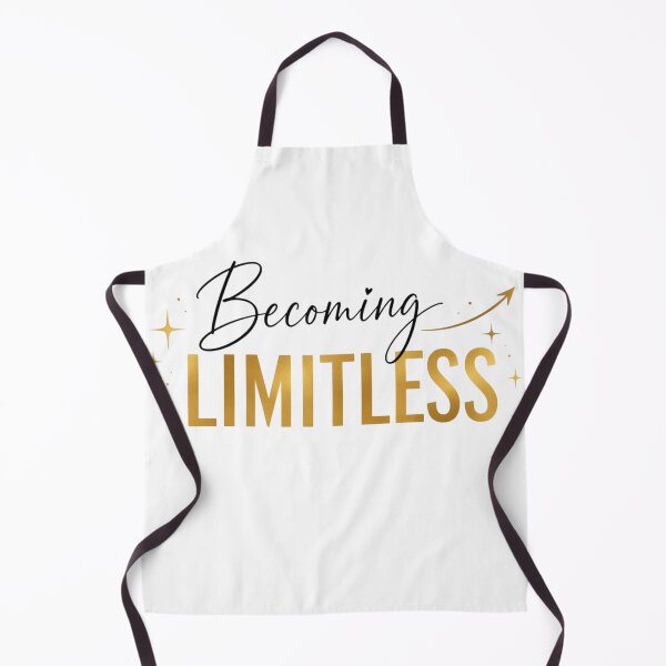 Item preview, Becoming Limitless Motivational Quote Design | Minimal Gold Typography Aesthetic | Self Growth Mindset Inspirational Artwork designed and sold by Sanika arts .