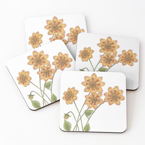 Item preview, Orange Flowers designed and sold by NaughtyFlorals.