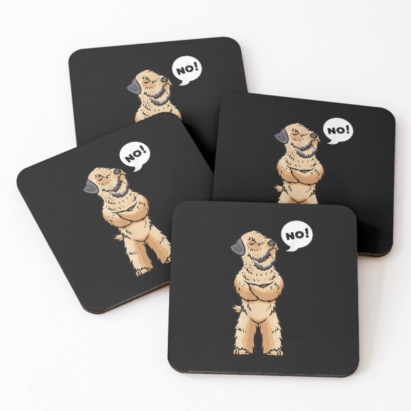 Item preview, Wheaten Terrier Dog Modern Funny designed and sold by goombi-creative.