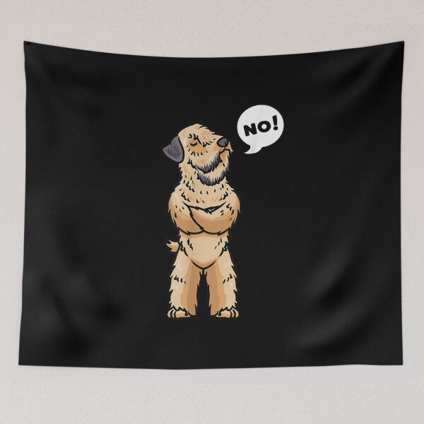 Item preview, Wheaten Terrier Dog Modern Funny designed and sold by goombi-creative.