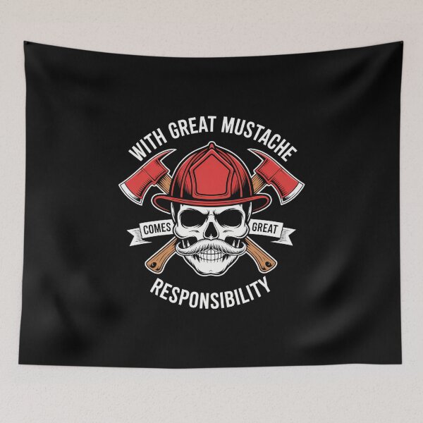Item preview, Responsibility Skull Firefighter designed and sold by Botagazghlat.