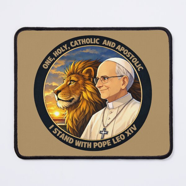 Item preview, I stand with Pope Leo XIV designed and sold by shopbitstockgp.