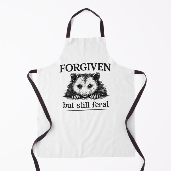 Item preview, Forgiven But Still Feral Opossum Funny Animal designed and sold by snowry.