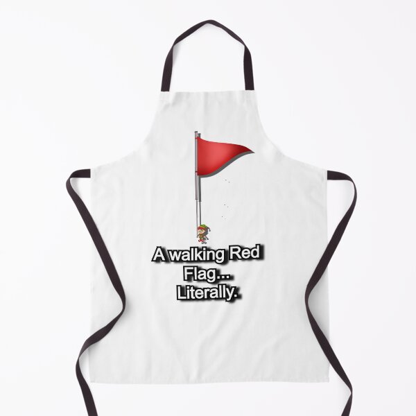 Item preview, ELF RED FLAG designed and sold by ELF2366.