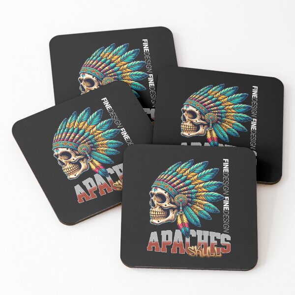Item preview, Apaches skull designed and sold by wildforcedesign.